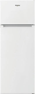 Réfrigérateur 2 portes 250 L, blanc, 4 clayettes, classe énergétique E, froid statique