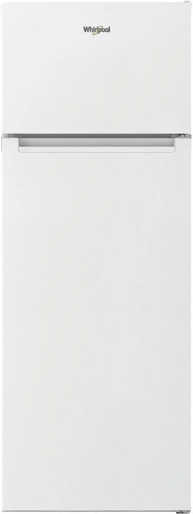 Réfrigérateur 2 portes 250 L, blanc, 4 clayettes, classe énergétique E, froid statique