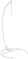 HESPERIDE - Pied pour Fauteuil Suspendu Panao Blanc, H 210 cm, Charge Max 110 kg - pour Jardin, Acier Traité Anti-Rouille, Terrasse, Balcon