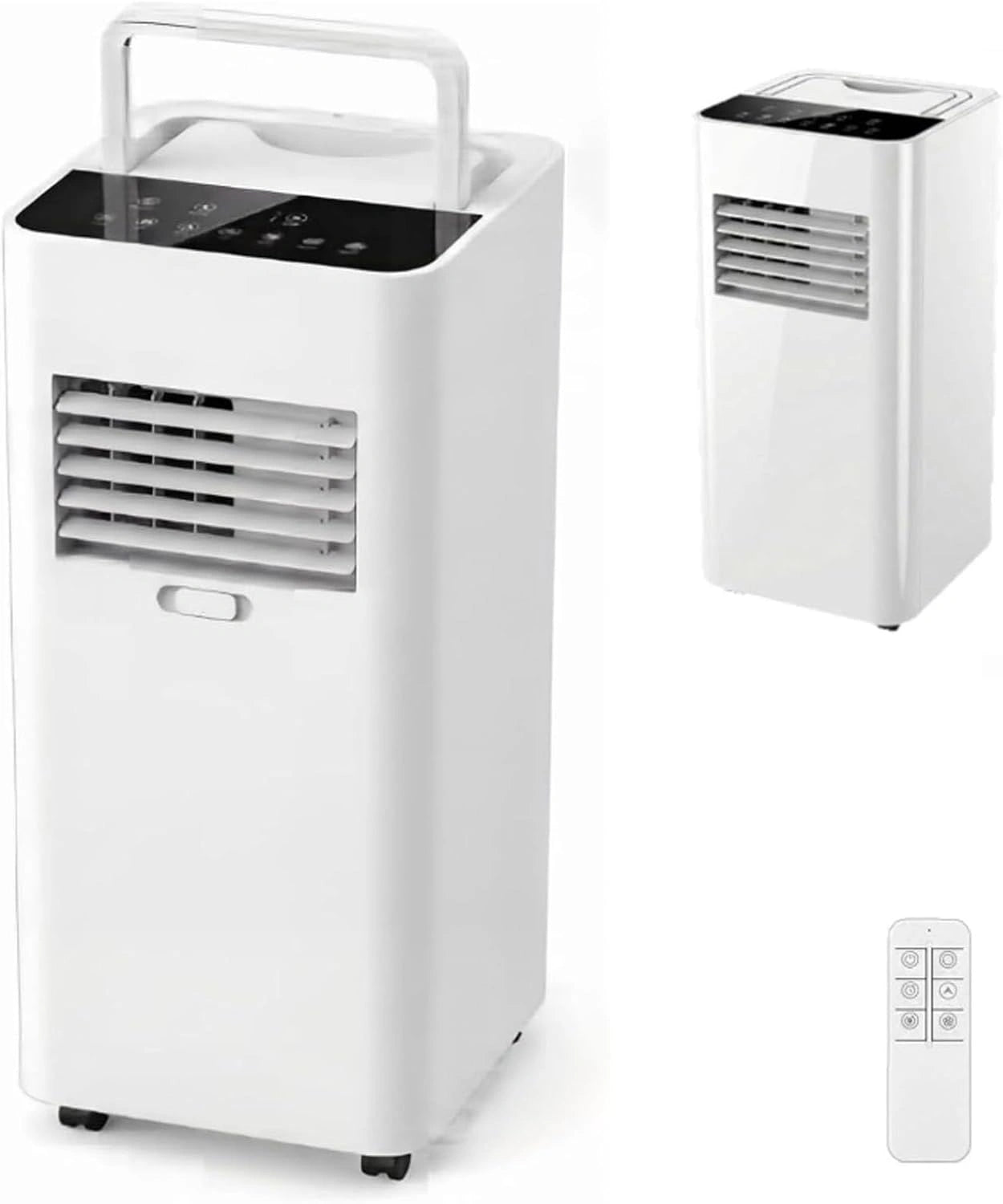 Climatiseur Mobile 7000 BTU - Jusqu'à 20 m² - Climatiseur Portable 3 en 1, Mode Nuit, Humidificateur d'air, Télécommande