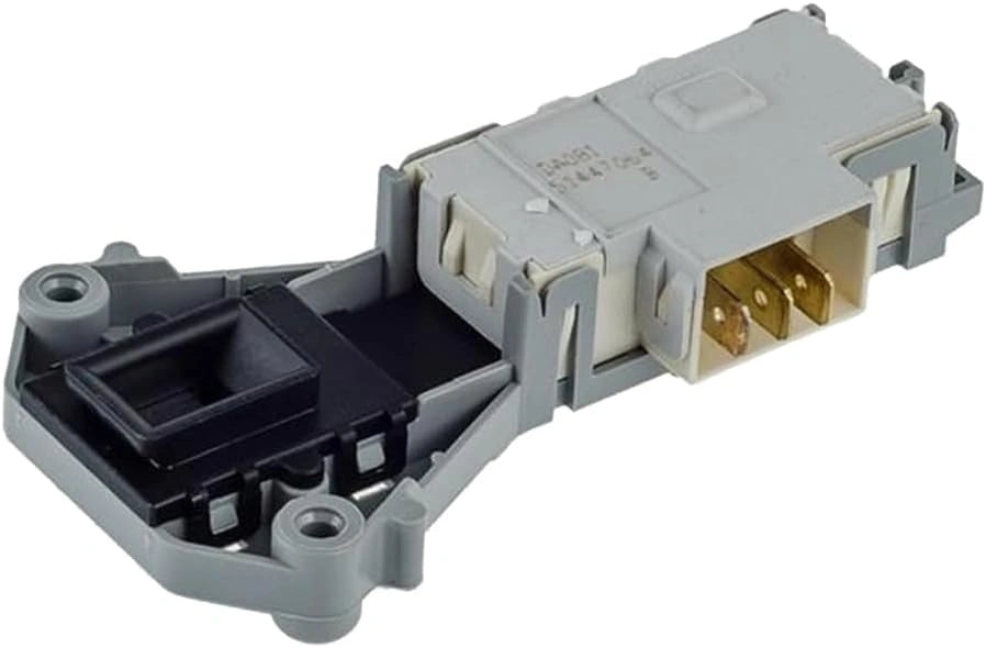 TALENTEC home - Serrure électrique compatible avec les lave-linge LG et Daewoo, Couleur Gris et Noir, Ref. 6601ER1005 A - DA081043, 1 Unité