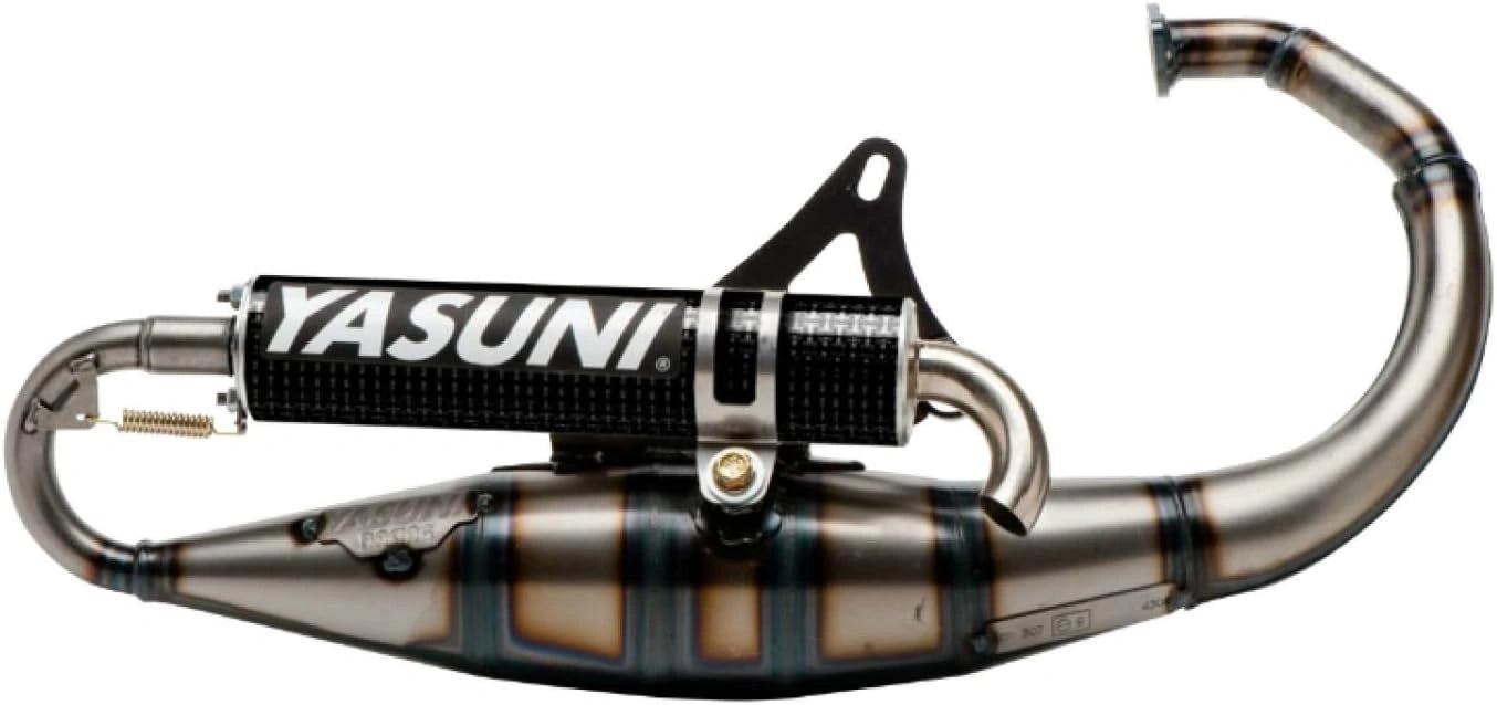 POT SCOOT YASUNI R VERNI POUR MBK 50 BOOSTER, Stunt-yamaha 50 bws, SLIDE-APRILIA 50 SR (SILENCIEUX CARBONE) -TUB307C
