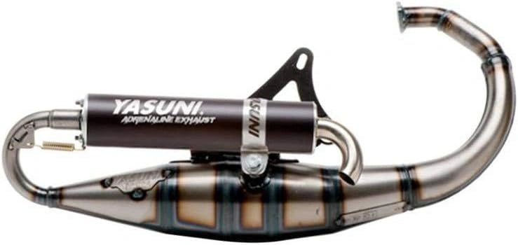 Pot Scoot yasuni r pour MBK 50 Booster, Slide-Aprilia 50 SR (Silencieux Noir) -tub307b, Stunt-Yamaha 50 bws
