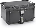 GIVI MONOKEY Trekker Outback EVO, noir, valise 58 L sans serrure