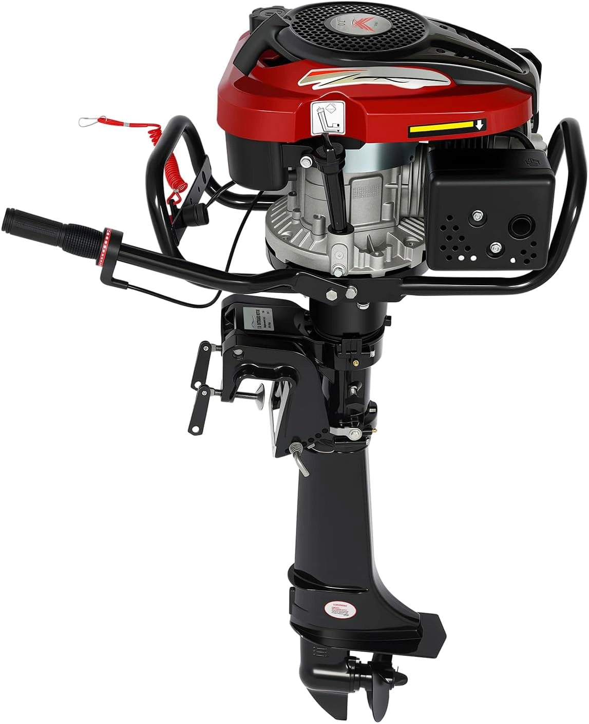7HP Moteur hors-bord à essence, 4 temps, refroidi par air, haute performance