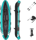 Hydro-Force Kayak Gonflable 1 Person Polychlorure de vinyle (PVC) ou Caoutchouc Turquoise