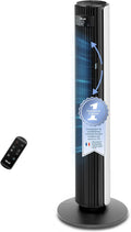 Levoit Ventilateur Colonne 7,9 m/s, 23 W, LTF-F422-WEU, Oscillation 60°, minuterie 12 h, moteur CC, grands espaces, Télécommande
