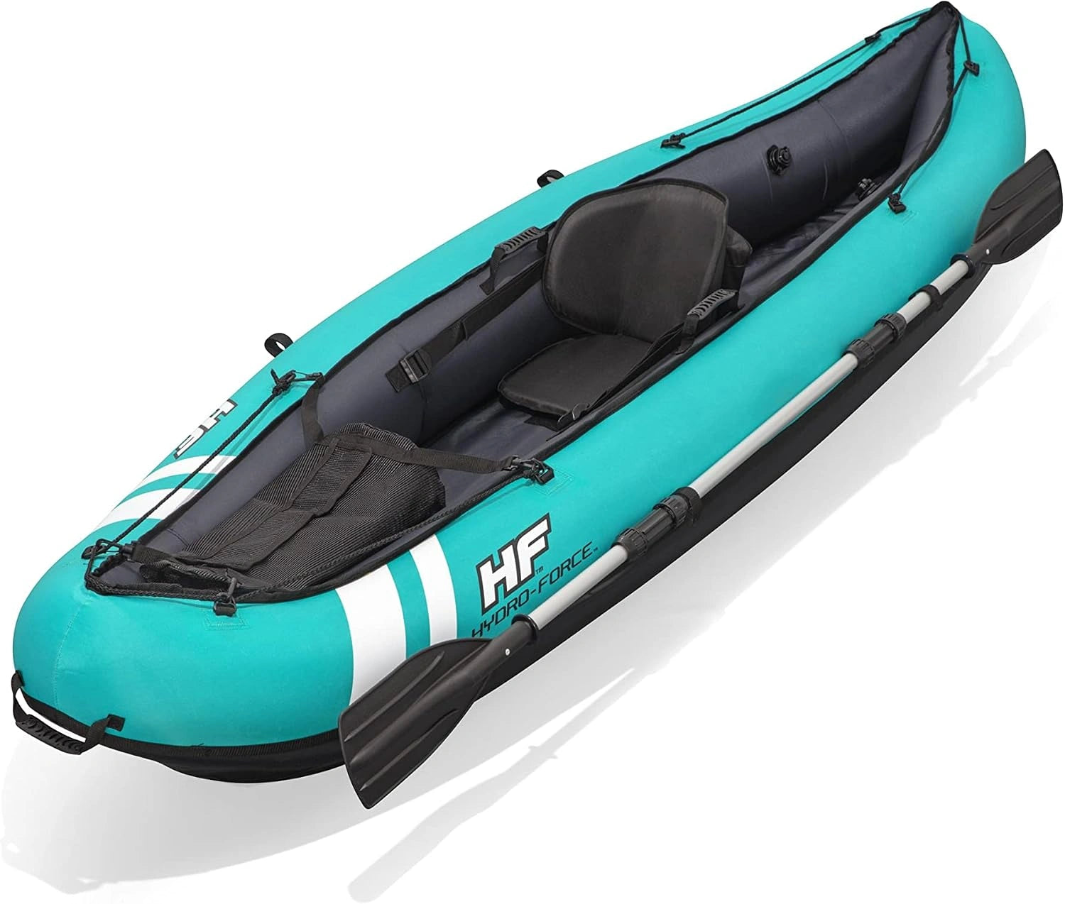 Hydro-Force Kayak Gonflable 1 Person Polychlorure de vinyle (PVC) ou Caoutchouc Turquoise