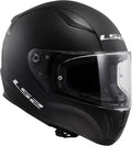 LS2, Noir, Casque intégral Moto Rapid II Solid Matt Black