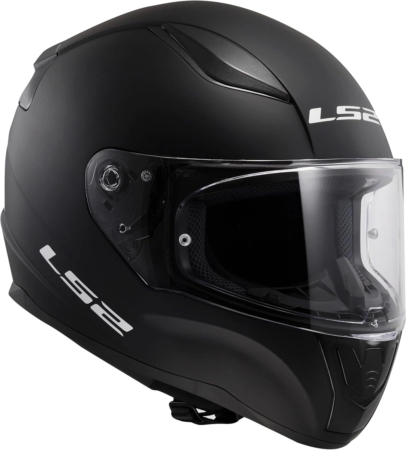 LS2, Noir, Casque intégral Moto Rapid II Solid Matt Black