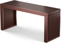 Banc Entree - Banc Bois Interieur - Bench - Banquette Entree en Bambou, BAM BOO BOX Banc Table à Manger 90x33x43 cm - Petit Banc en Bois pour Salon