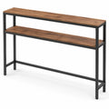 table-d-appoint-a-deux-niveaux-pour-salon-et-entree-marron-rustique-pgoovs1221id