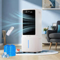 12 L Rafraîchisseur d'Air, 3 Vitesses, Minuterie 1-12h, Oscillation 60°, Climatiseur Mobile avec Télécommande