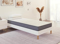 Ensemble 90x190 sommier tapissier + Matelas en mousse 15 cm WOLK, 90 cm, 190 cm, 140 cm