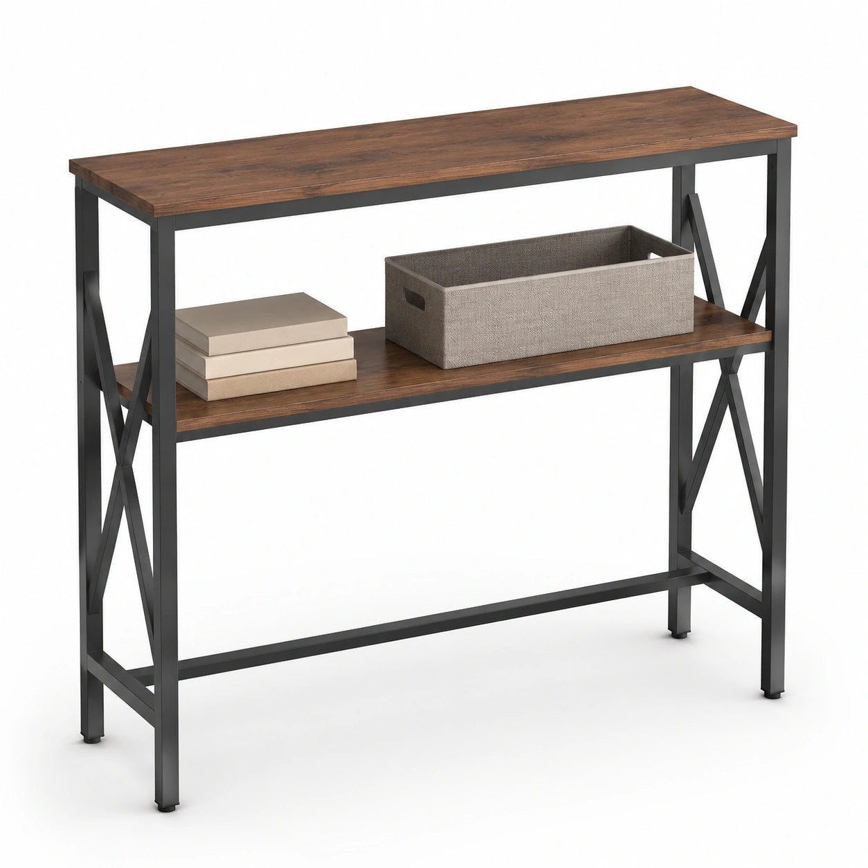 table-d-appoint-multifonctionnelle-pour-entree-et-salon-dimensions-10125805cm-marron-rustique-igccgf1202id