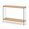 console-en-bois-moderne-avec-cadre-en-verre-trempe-et-etageres-rmjubz1190hl