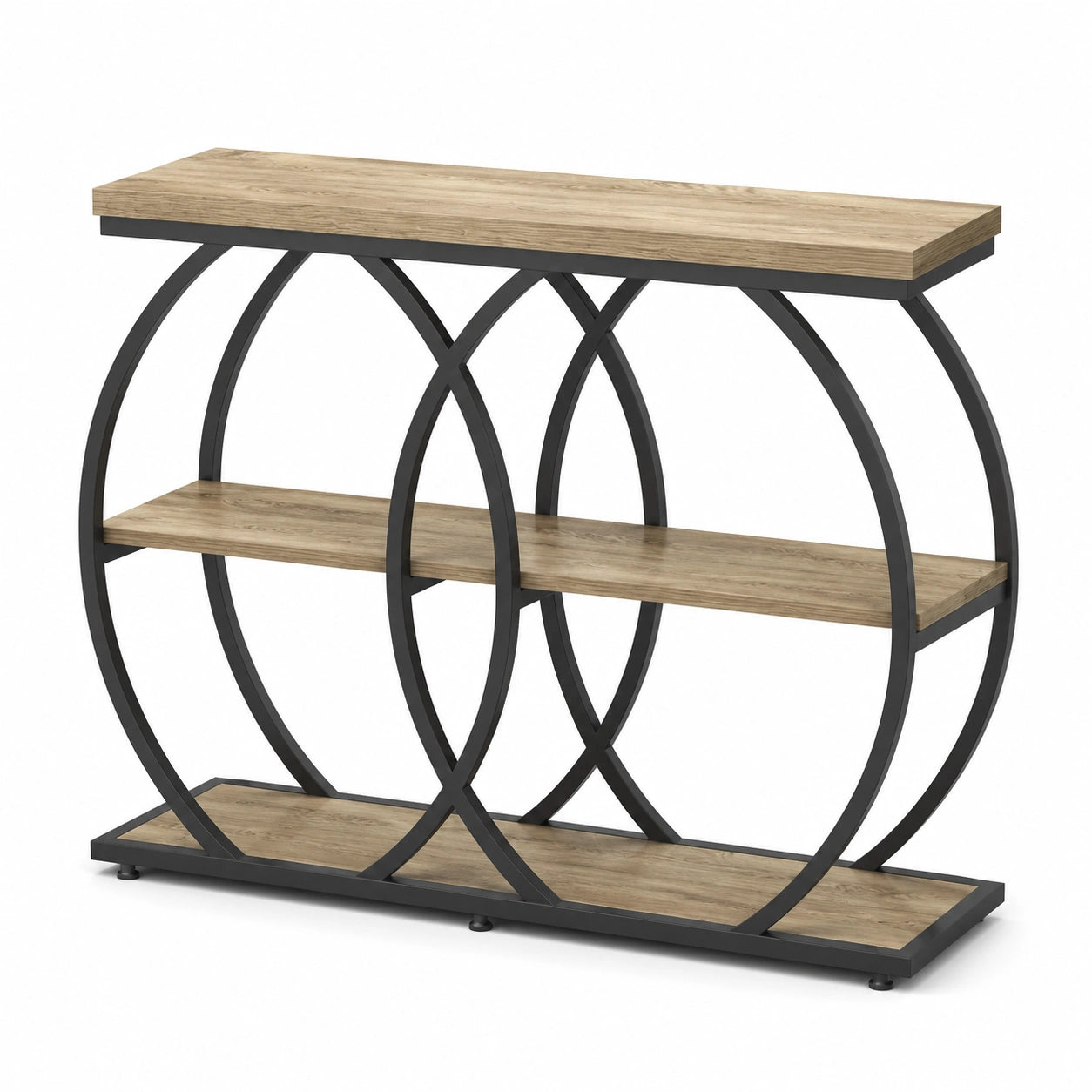 console-d-entree-industrielle-a-3-niveaux-avec-etageres-105-cm-structure-en-metal-marron-lsdbii1205pw